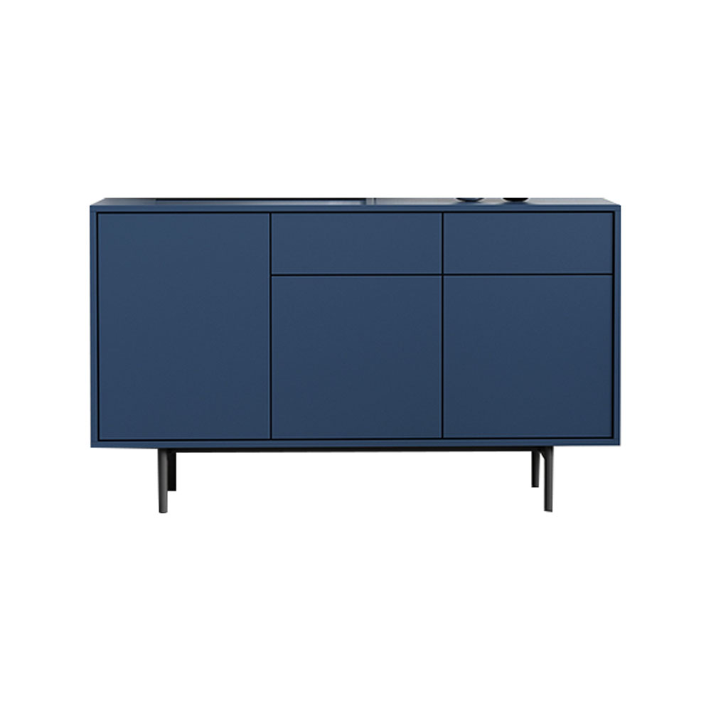 Living Room Sideboard Cabinet Modern Credenza with Storage and Drawer