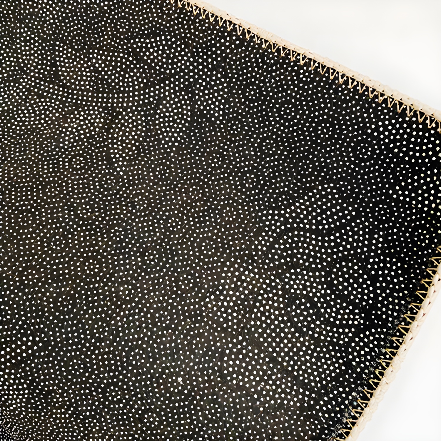 Black Abstract Striped Rug Polyester Modern Rug Stain Resistant Rug for Living Room