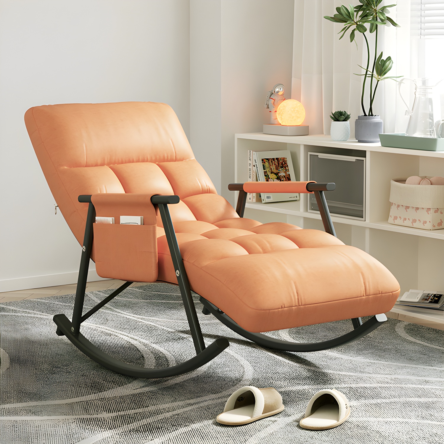 Modern Recliner Chair Upholstered Recliner Chair for Living Room