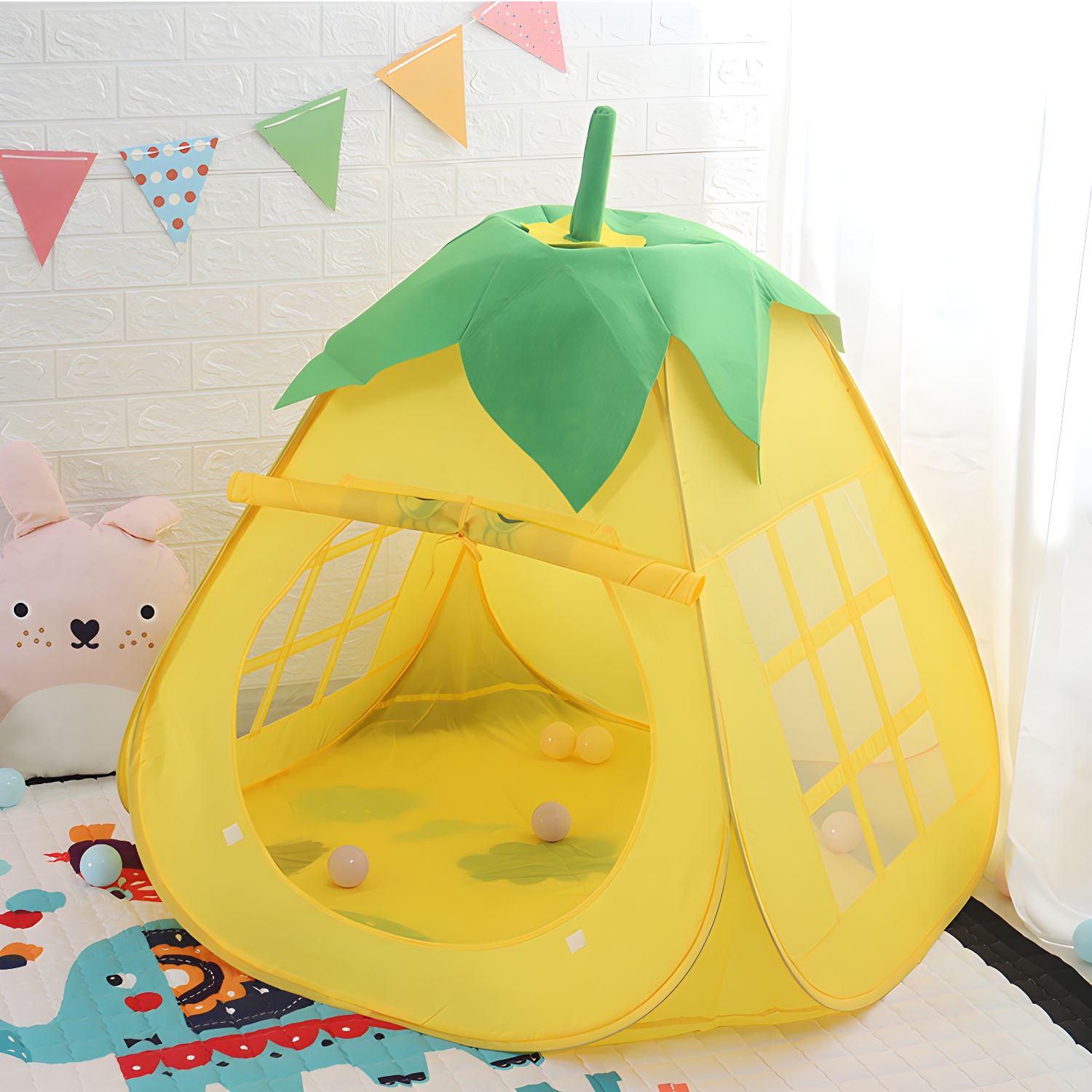 Cloth Party Tent Indoor Boys Toy House Cartoon Party Play Tent