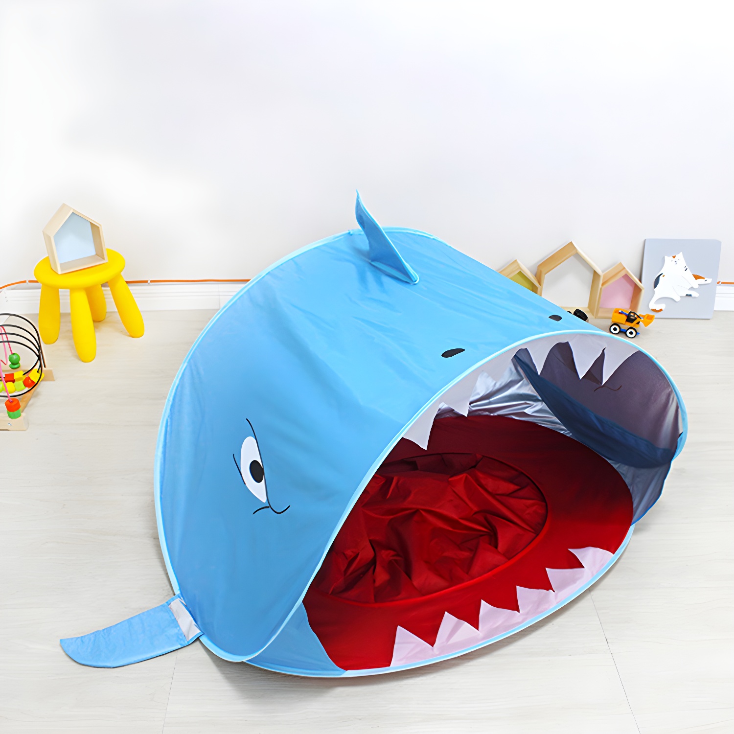Cloth Party Play Tent Indoor Boys Girls Toy House Shark Kids Tent