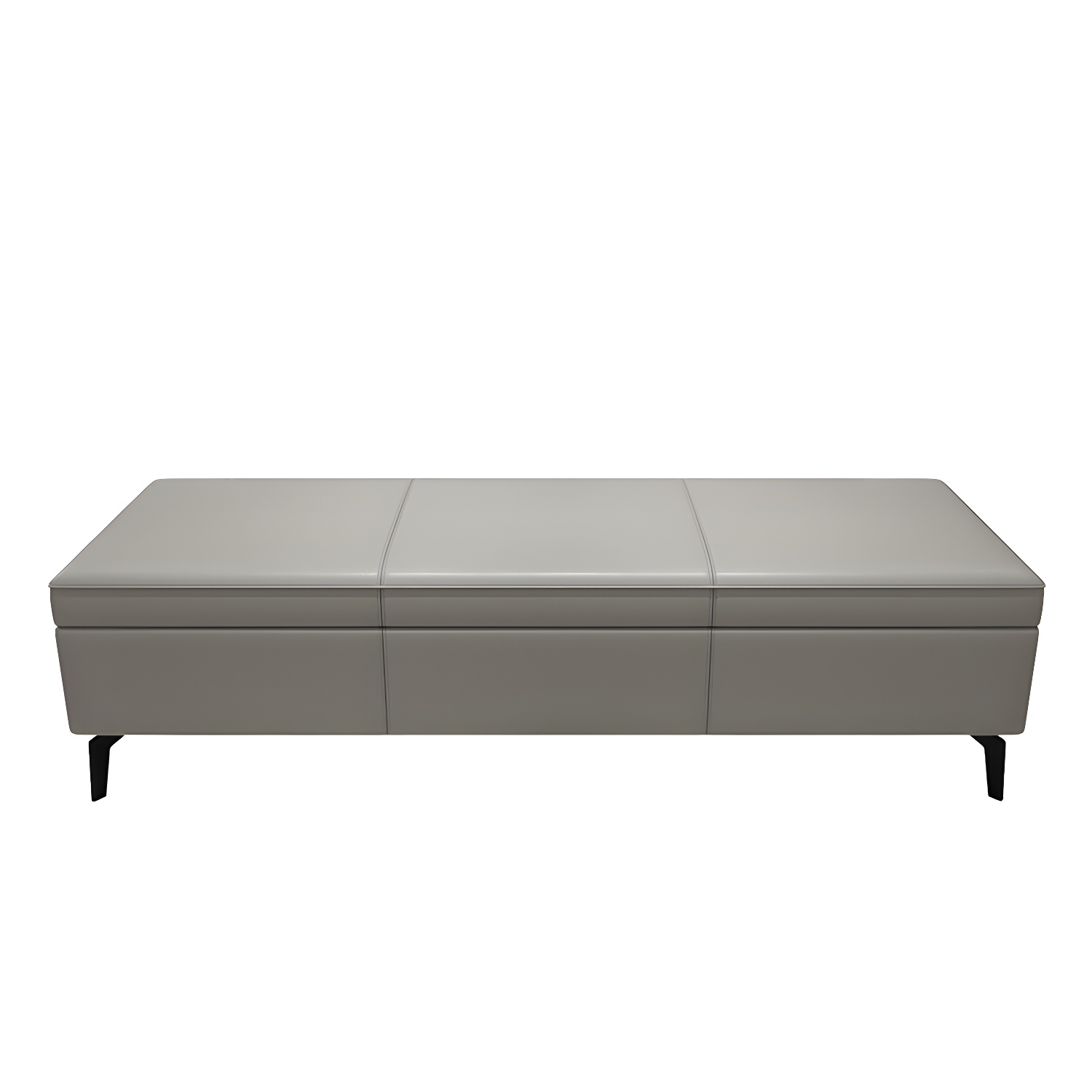 Rectangle Storage Bedroom Bench Modern Seating Bench with Upholstered