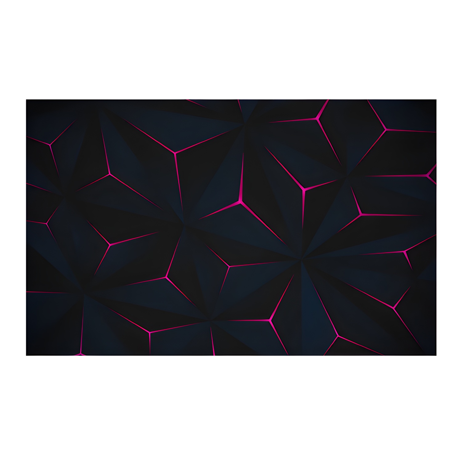 3D Stereo Geometry Rug Non-slip Indoor Rug for Living Room and Bedroom