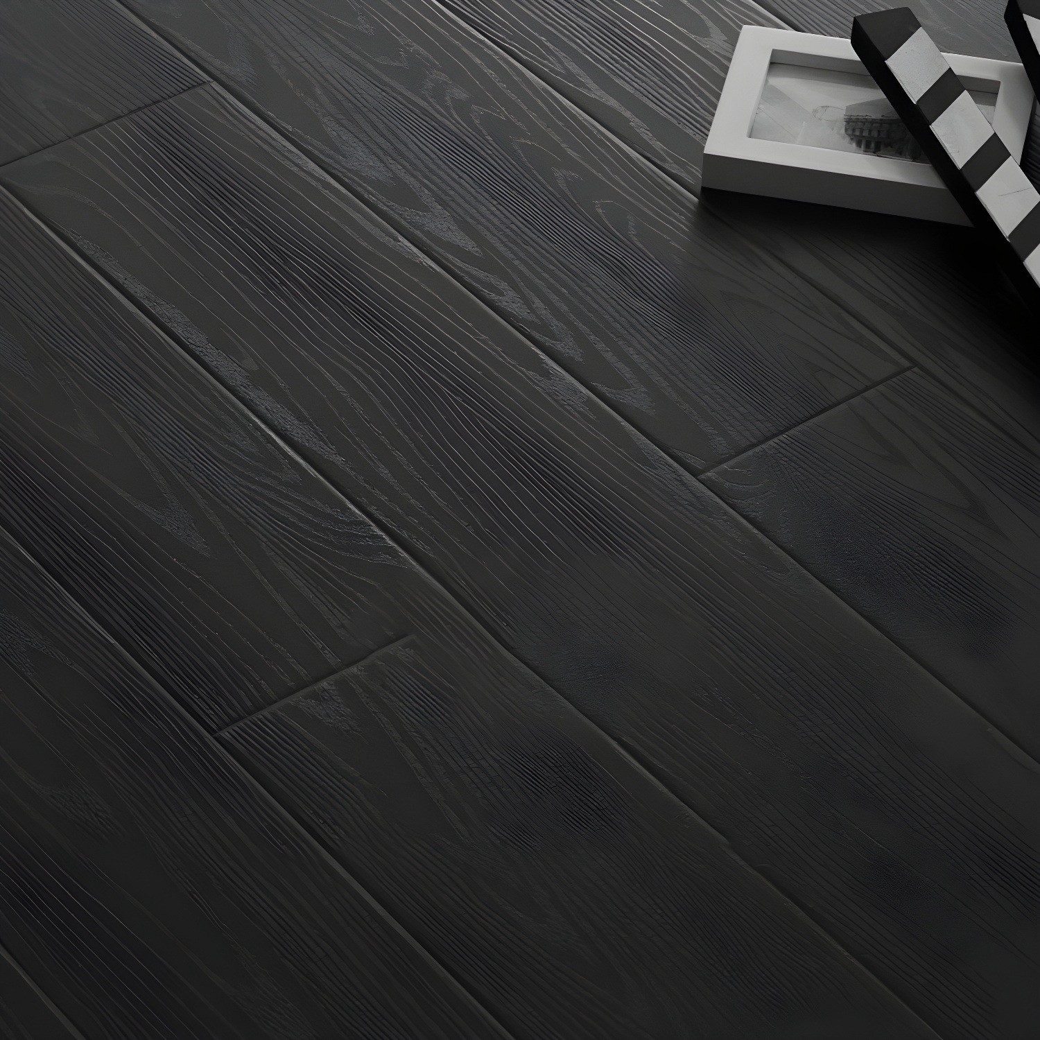 Modern Waterproof Click Lock Laminate Flooring Scratch Resistant