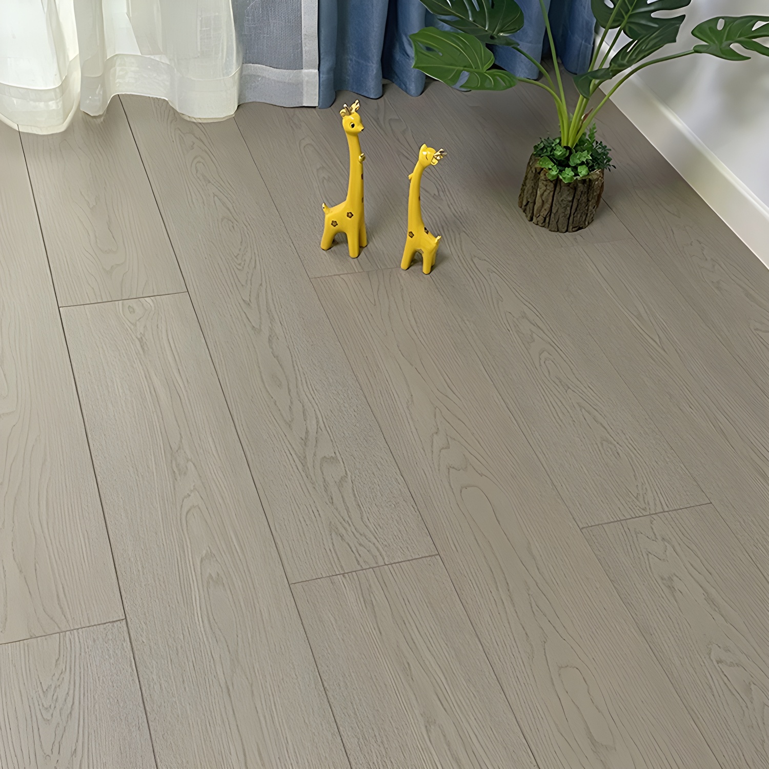 Ultra-Durable Waterproof HDF Laminate Wood Planks - Perfect for On or Above Grade Living Spaces