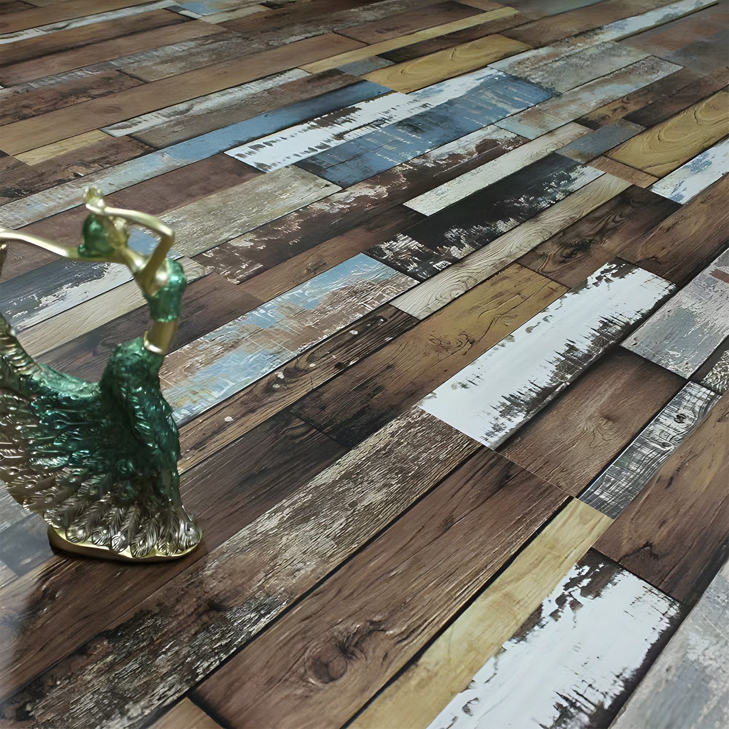 Waterproof and Scratch Resistant Laminate Wood Planks - Low Gloss Finish with Smooth Surface