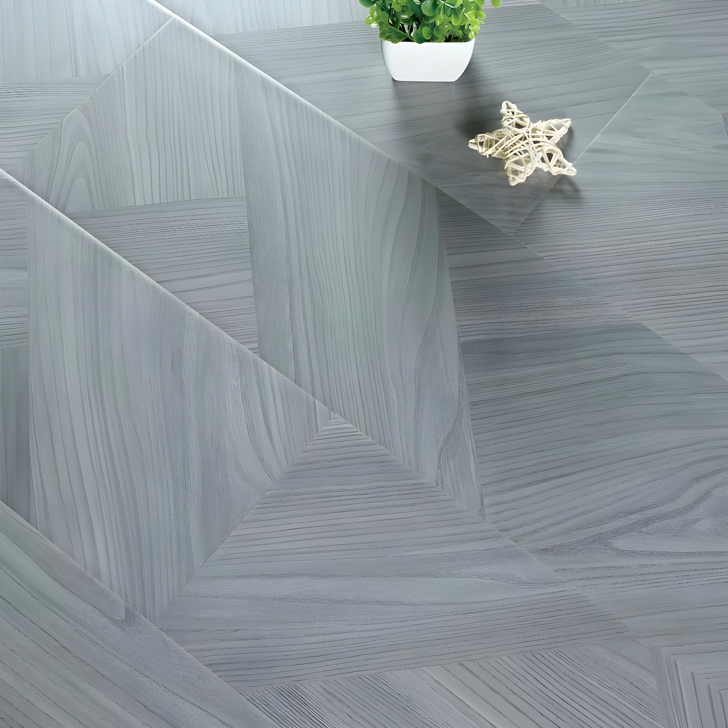 Waterproof Scratch Resistant Laminate Wood Planks - Ideal Flooring for 35-40 Women's Living Space