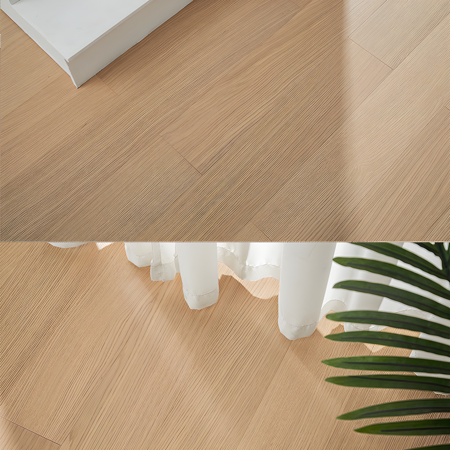 Waterproof Scratch Resistant Laminate Wood Planks - Smooth Surface for your Living Space