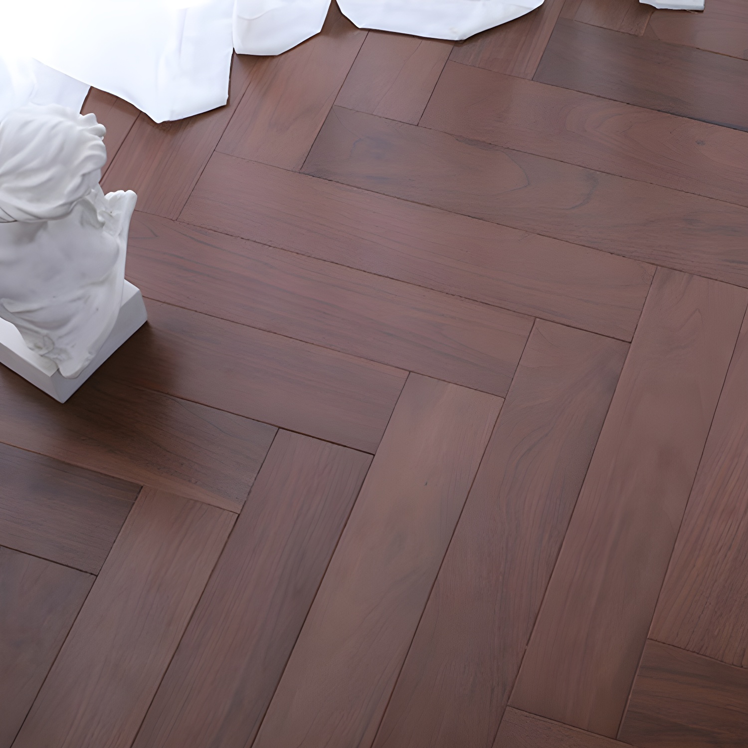 Stain-Resistant and Waterproof Brown Wood Modern Style Hardwood Flooring