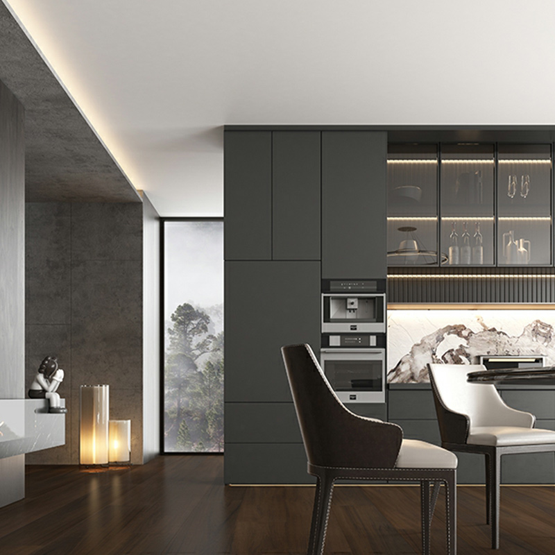 Chic Waterproof Laminate Wood Planks - Stylish Low Gloss Flooring for On/Above-Grade Living Space