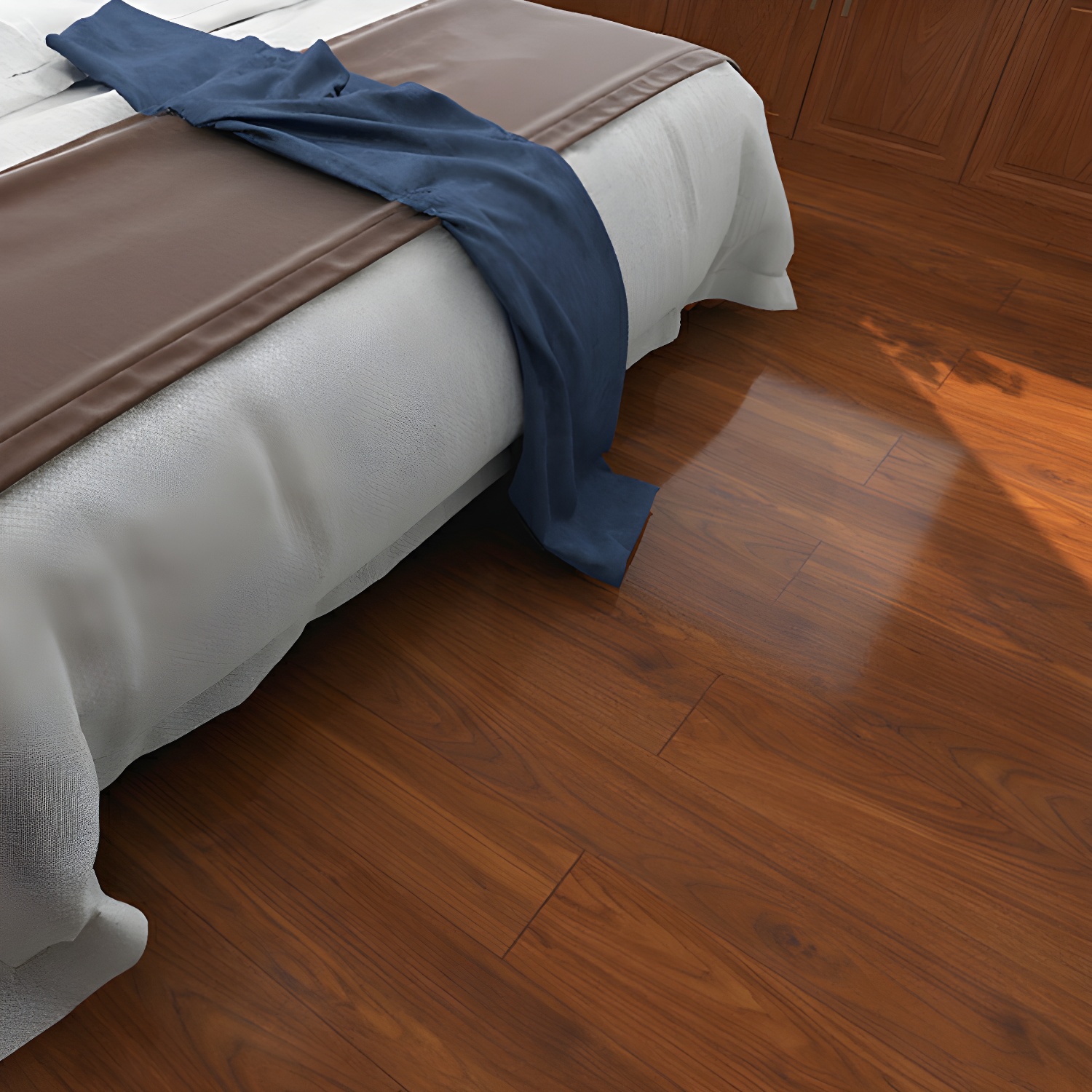 Waterproof Low Gloss Laminate Wood Planks With Scratch Resistant Surface - Perfect for Living Spaces