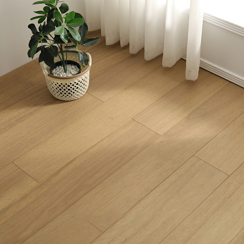 Waterproof Smooth Kasai Solid Wood Brown Click-Lock Hardwood Flooring