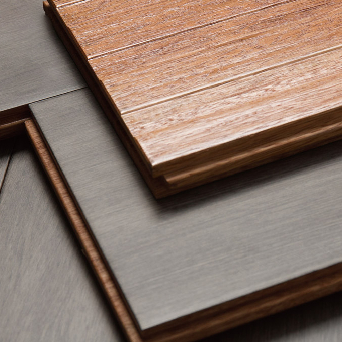 Smooth Matte Solid Wood Tongue and Groove Modern Style Hardwood Flooring