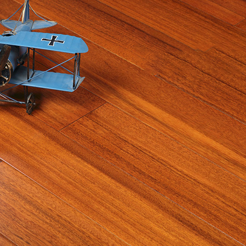 Smooth Matte Medium Wood Tongue and Groove Solid Wood Hardwood Flooring