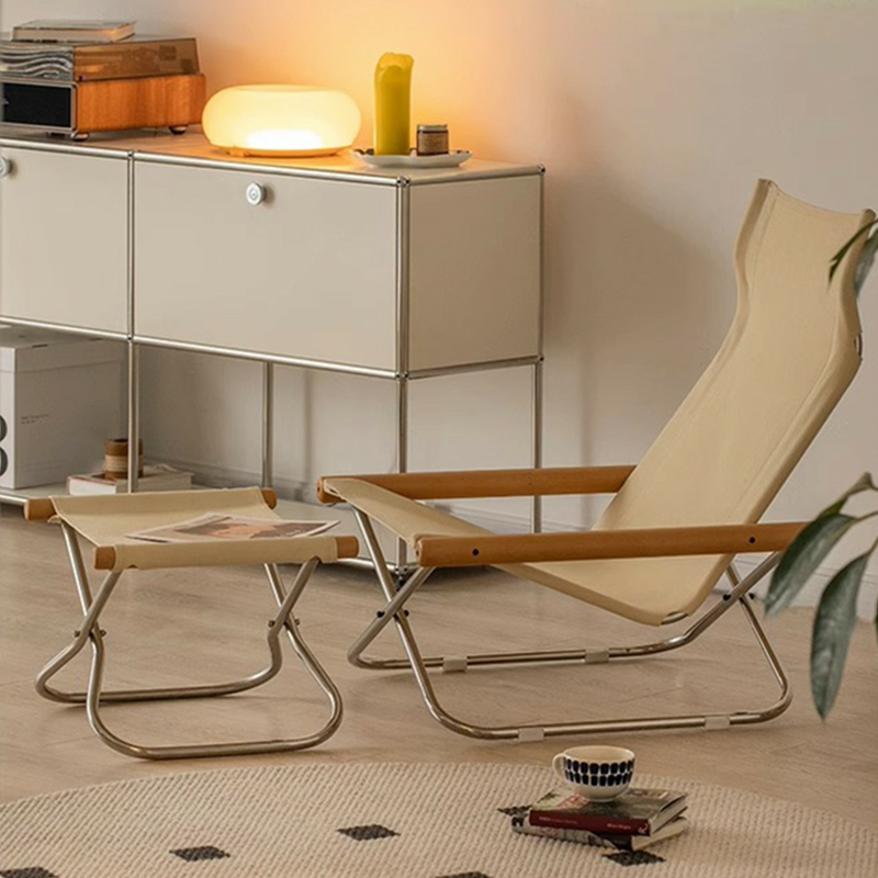 Modern Comfort-Recliner for Small Spaces-Contemporary Design with Metal Frame