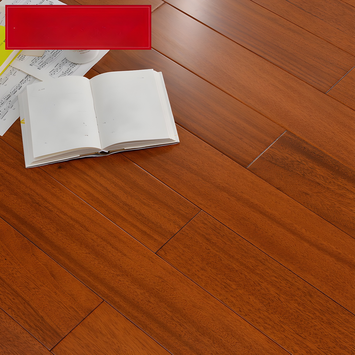 Waterproof and Fade Resistant Wire Brushed Matte Traditional Style Hardwood Flooring