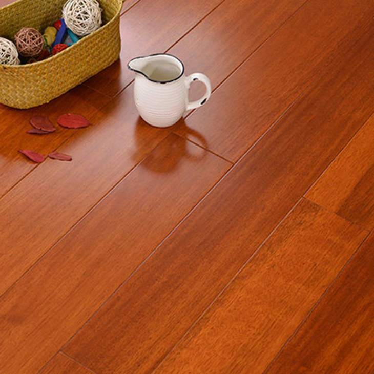 Waterproof and Scratch Resistant Kasai Wood Traditional Style Hardwood Flooring