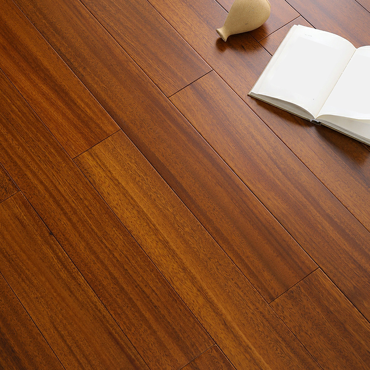 No-Distressing Waterproof and Scratch Resistant OKAN Medium Wood Hardwood Flooring