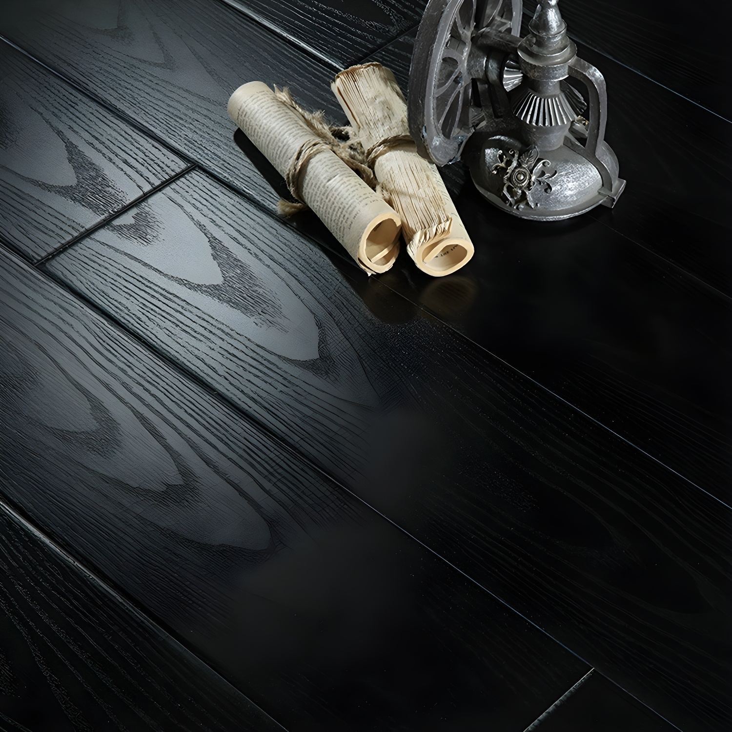Scratch Resistant, Waterproof Laminate Wood Planks for Living Spaces with Low Gloss Finish