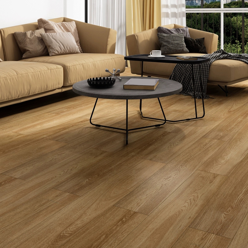 Waterproof Scratch Resistant Laminate Wood Planks for Living Space - Smooth Low Gloss Finish