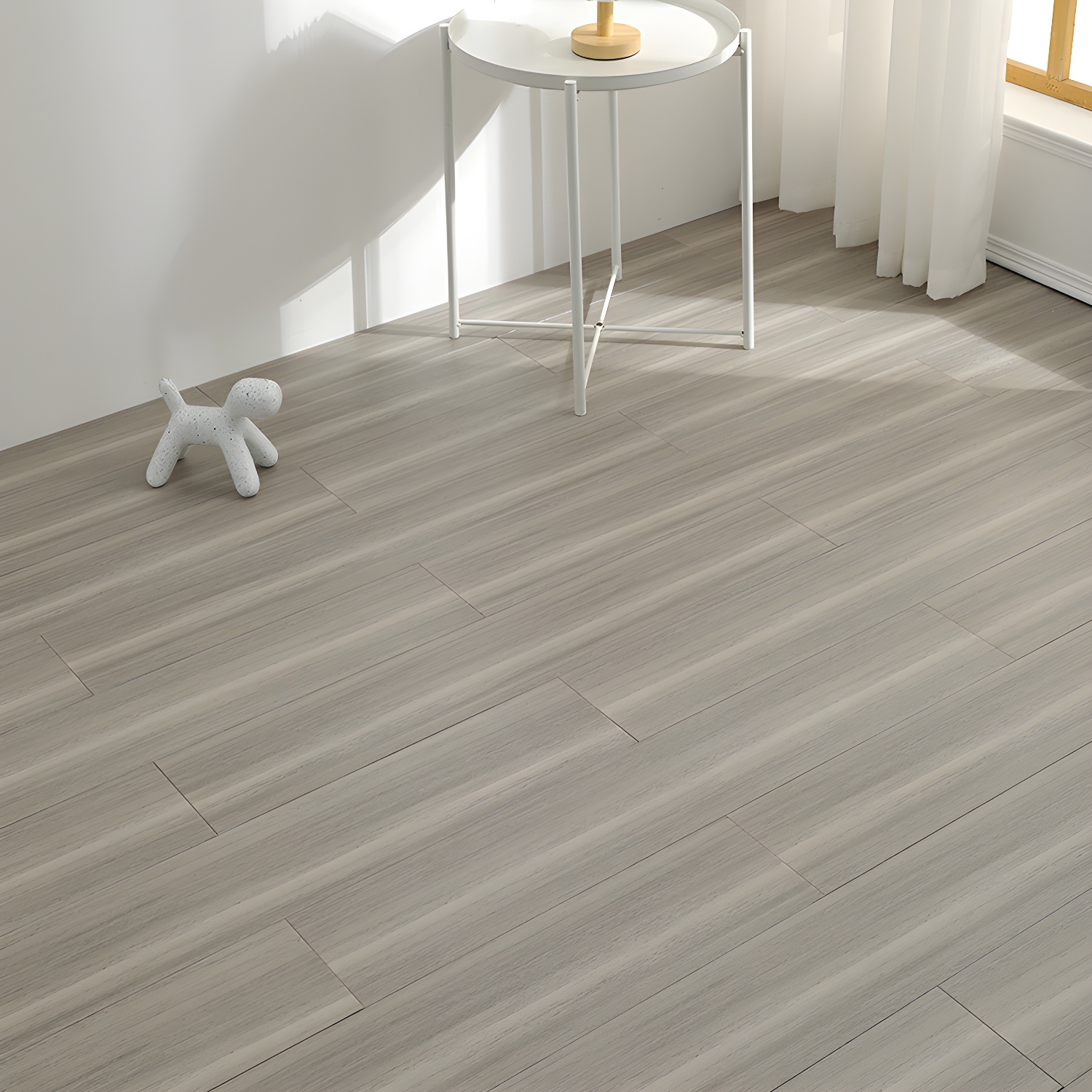 Smooth Matte Tongue and Groove Light Wood Modern Hardwood Flooring