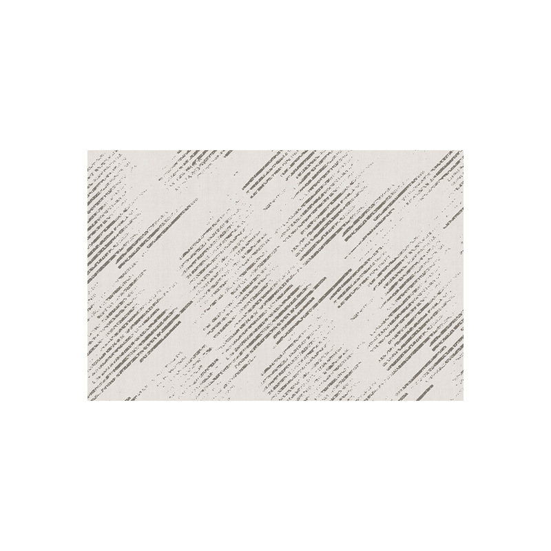 Indoor Modern Striped Polyester Area Rug with Anti-Slip Backing for Study Room and Living Room