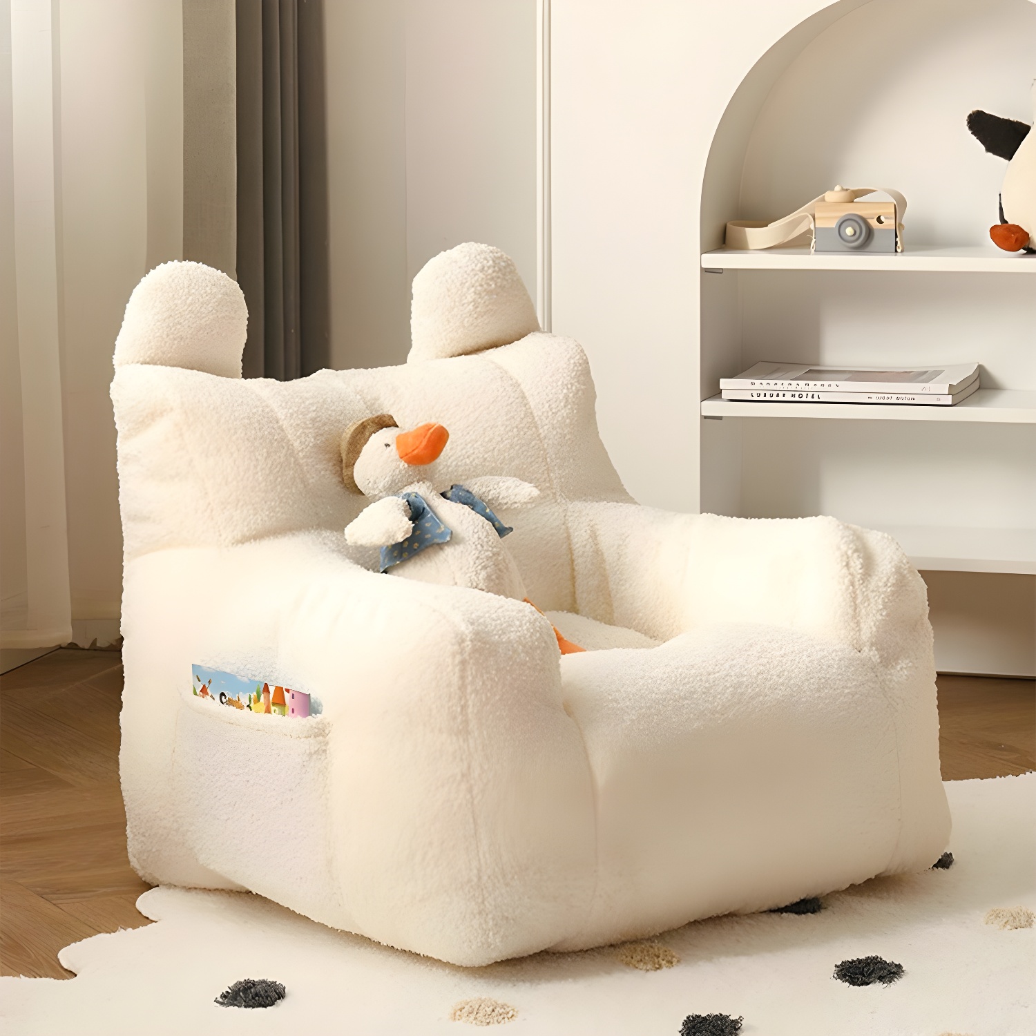 Comfy Sponge Bean Bag Lounger Perfect for Relaxing, Anywhere, Anytime!