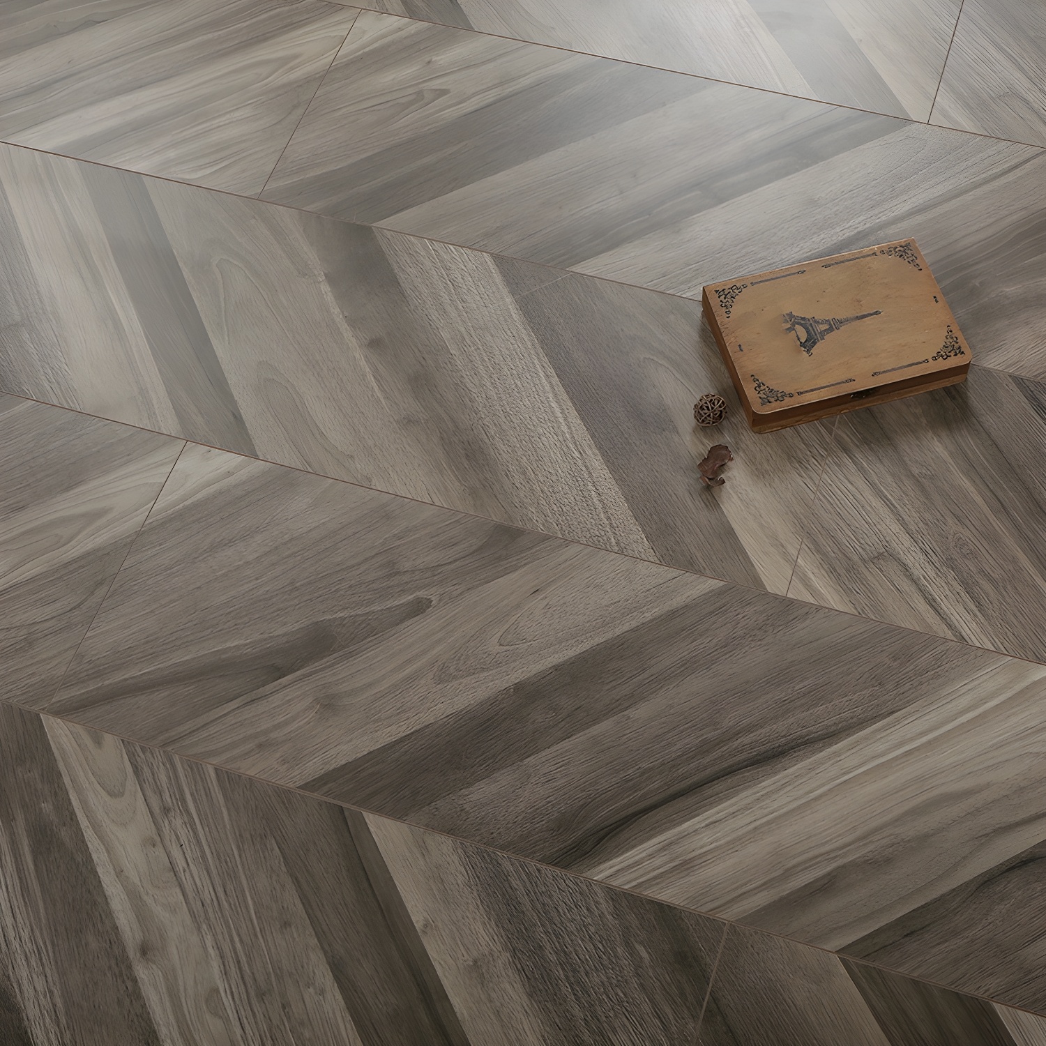 Elegant and Waterproof Laminate Wood Planks - Stylish Flooring for Your Living Space
