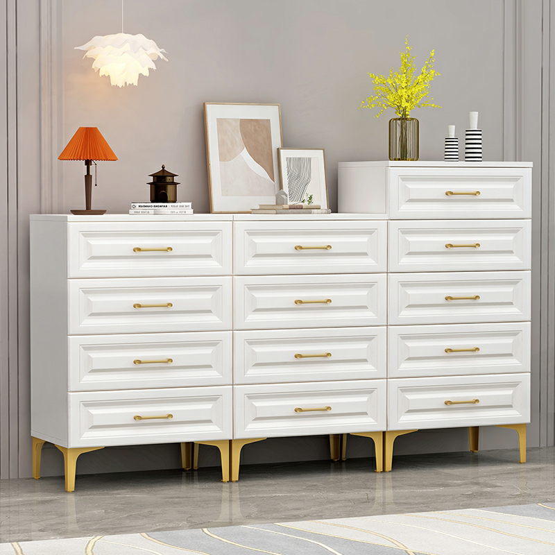 Art Deco Wood Vertical Semainier/Bachelor Chest with Drawers and Legs