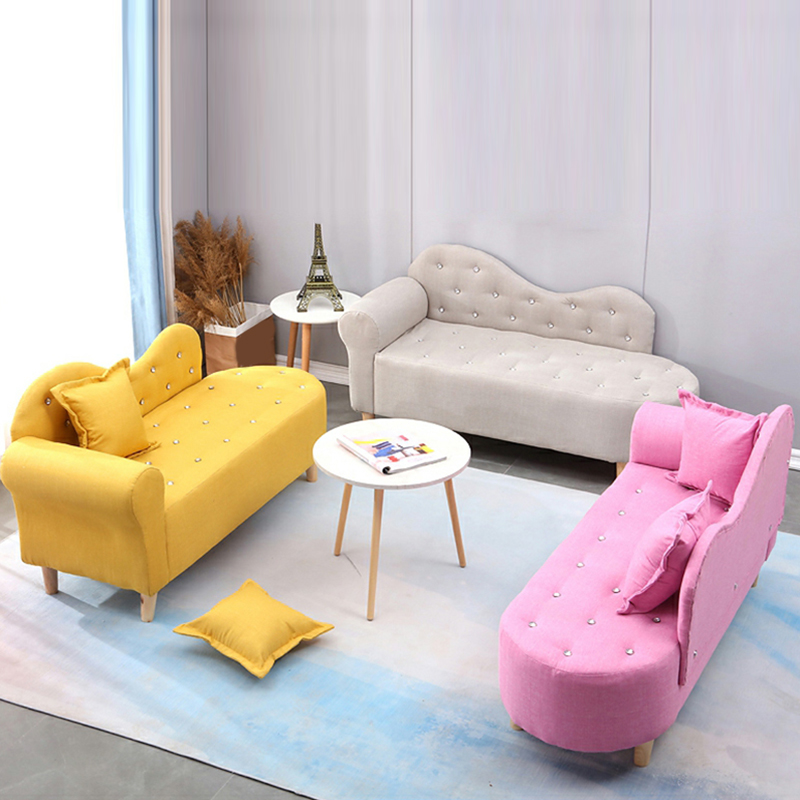 Modern Solid Wood Chaise Lounge, One Arm, No Storage, 20in W x