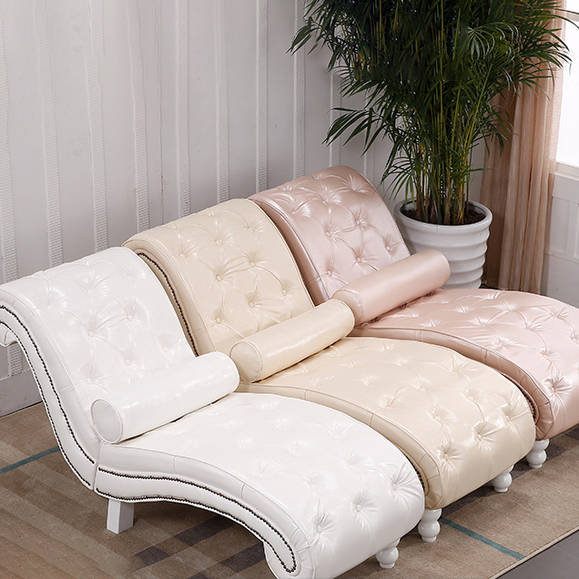 Elegant Beige Velvet Chaise Lounge Chair for Ultimate Relaxation with curated Pillow Set