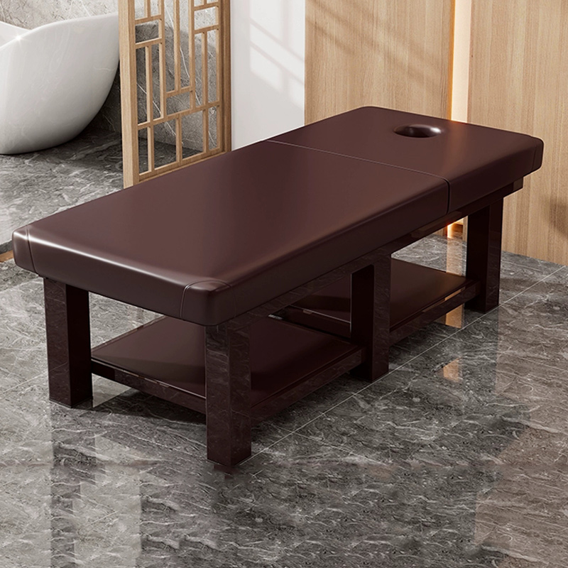 Extra-Large Upholstered Metal Facial & Massage Bed with Protective Feet, Limited 60 Days Warranty