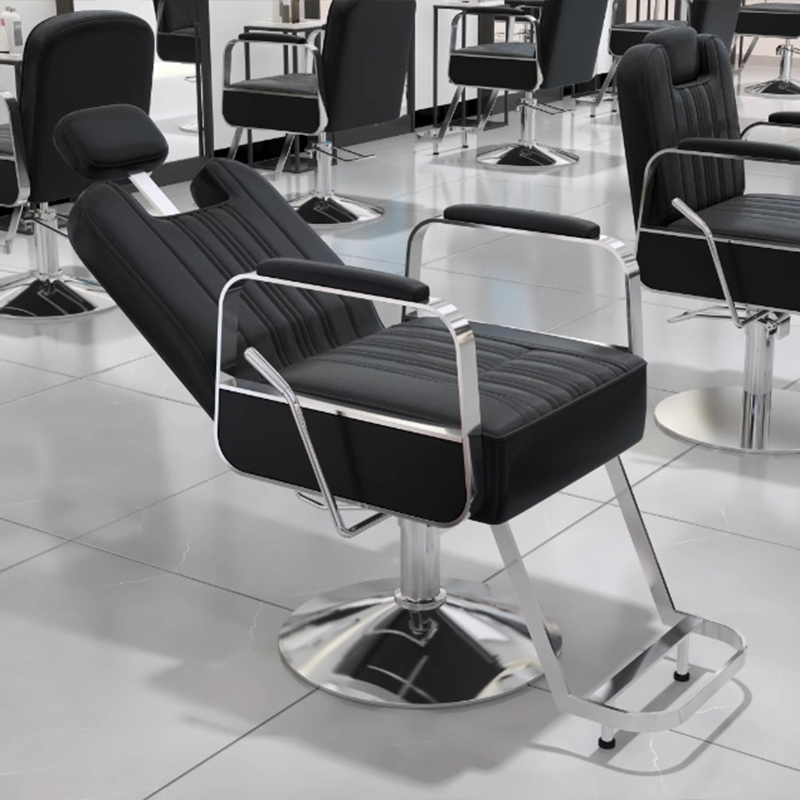 Water and Stain Resistant Leather Styling Chair in Rectangular Shape