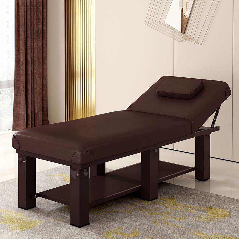 23.6"/31.5"/27.5" W x 23.6" H Facial & Massage Bed Multi Colour with Storage Shelf