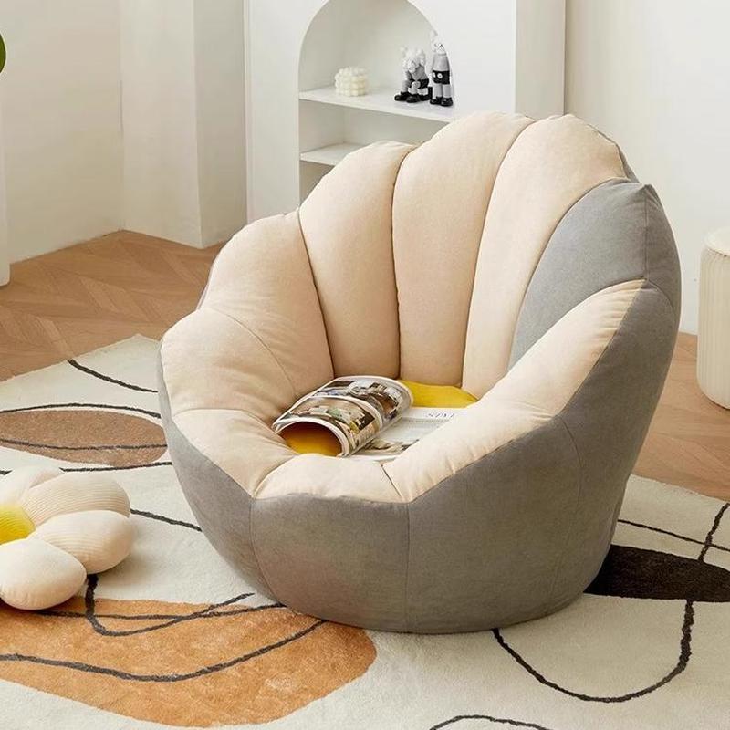 Fabric Bean Bag Lounger for Teens & Adults with with Machine Washable Cover