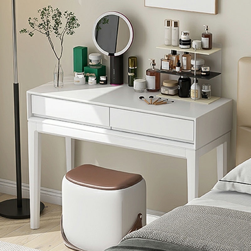 Modern Simple Style Push-Pull No Floating Vanity with Drawers for Bedroom