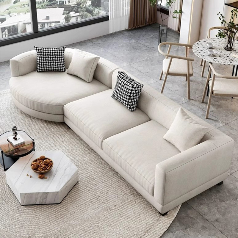 Living Space Use 4 Pc /5 Piece Set L-Shape Right Hand Facing Corner Sectional, 5-Seater /Seats 6