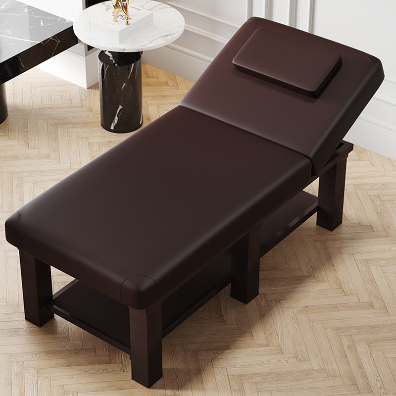 Alloy Multi-levelled Rectangle Massage Bed with Trestle Base
