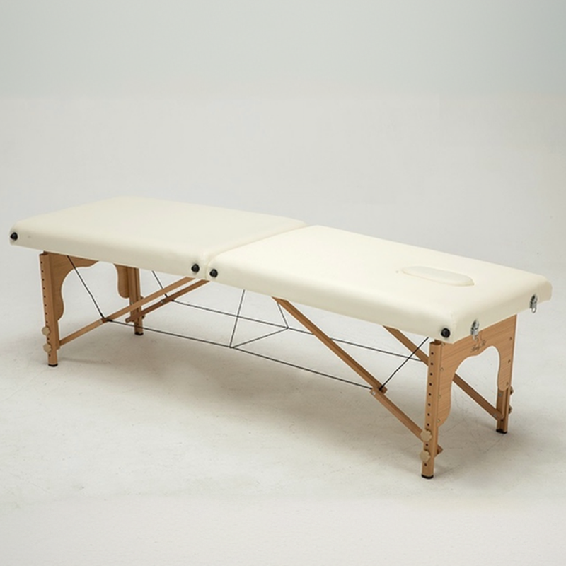 Lightweight Portable Multi-levelled Pile-upon-able Massage Bed with Lumber H-Shape Base