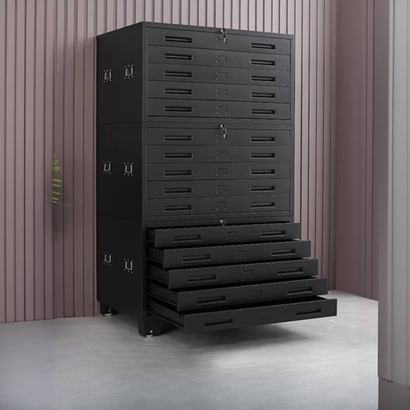 Office Free Standing Rainproof Rotatable Pile-upon-able Assembled Safe Filing Storage Unit
