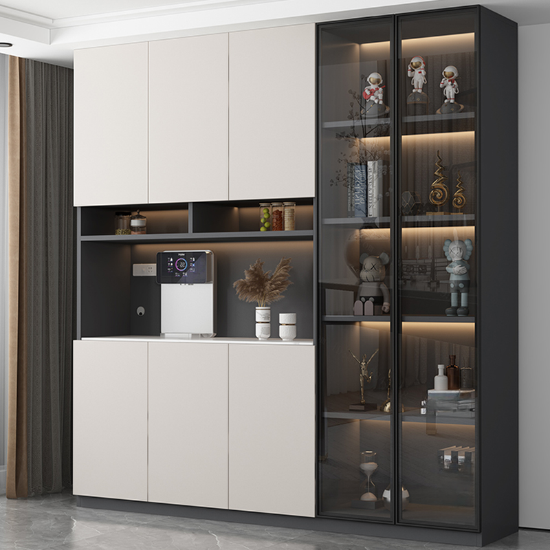 Modern Larder with 8 Shelves/11 Shelves/9 Shelves, Container and Uncovered Storage