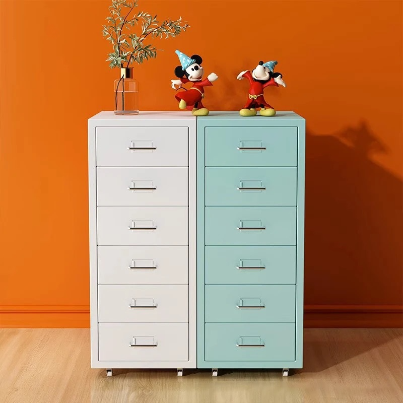 Sleek Free Standing Vertical Filing Cabinet with Waterproof Design and Turned Swivel