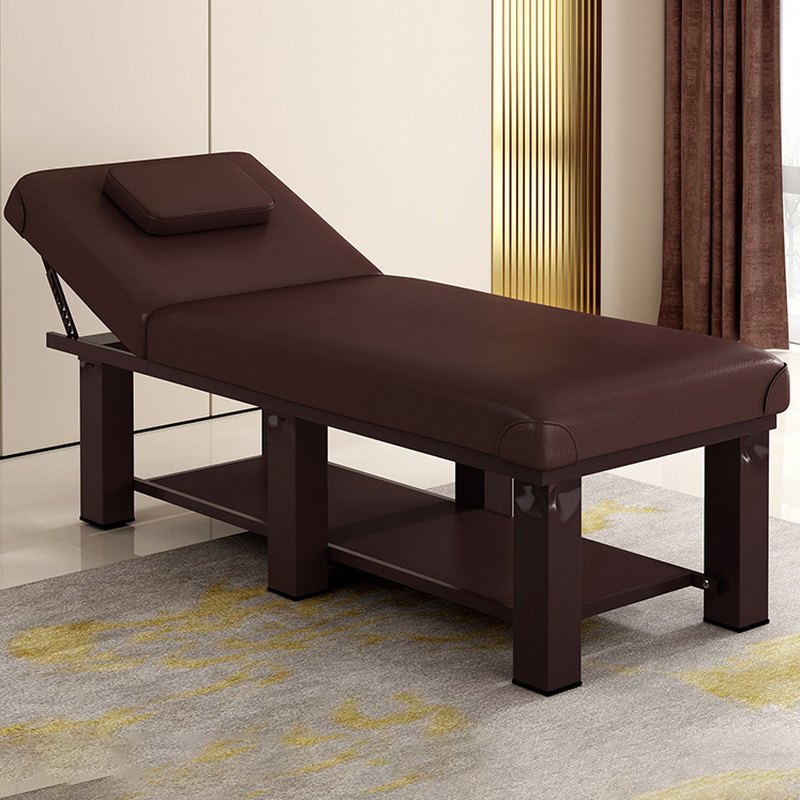 Alloy Rectangle Trestle Base Massage Bed