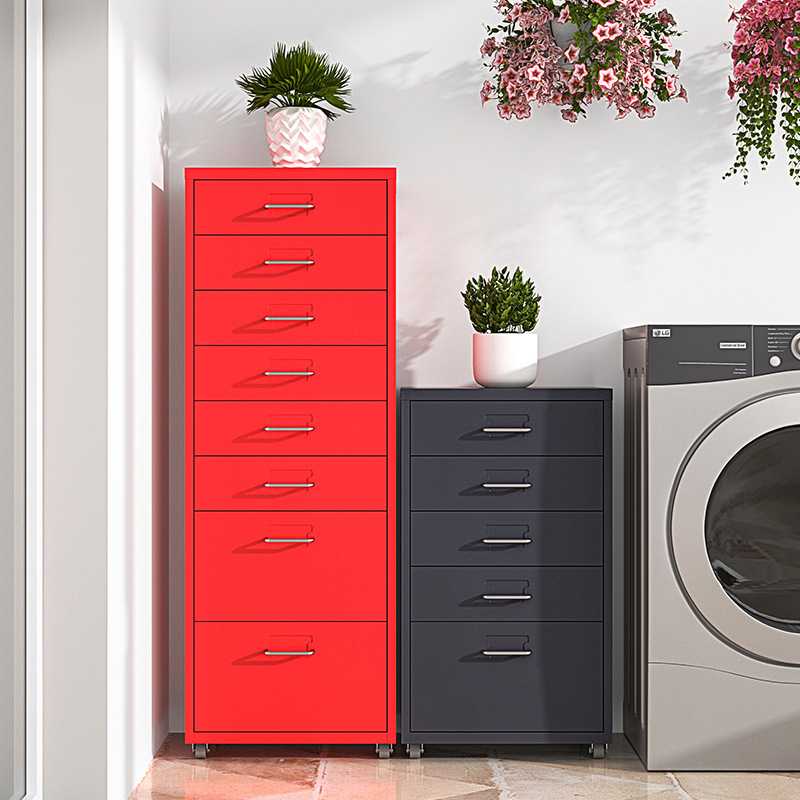 Office-Ready Free Standing Vertical Filing Cabinet: Water Resistant Under Counter Legal Filing Storage