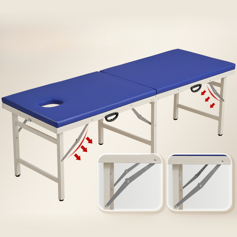 Easy To Carry Rainproof Facial Bed with Protective Feet, Metal frame