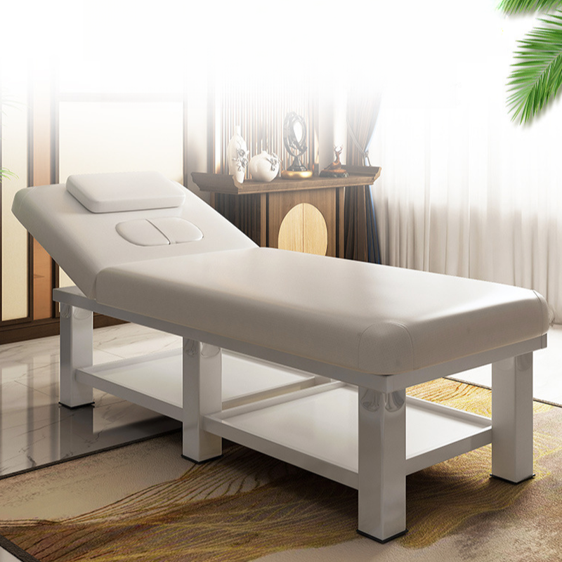 Alloy Rectangular Massage Bed with Trestle Base