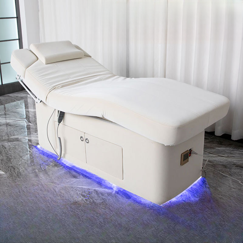 Timber Rectangular Fixed Height Massage Bed