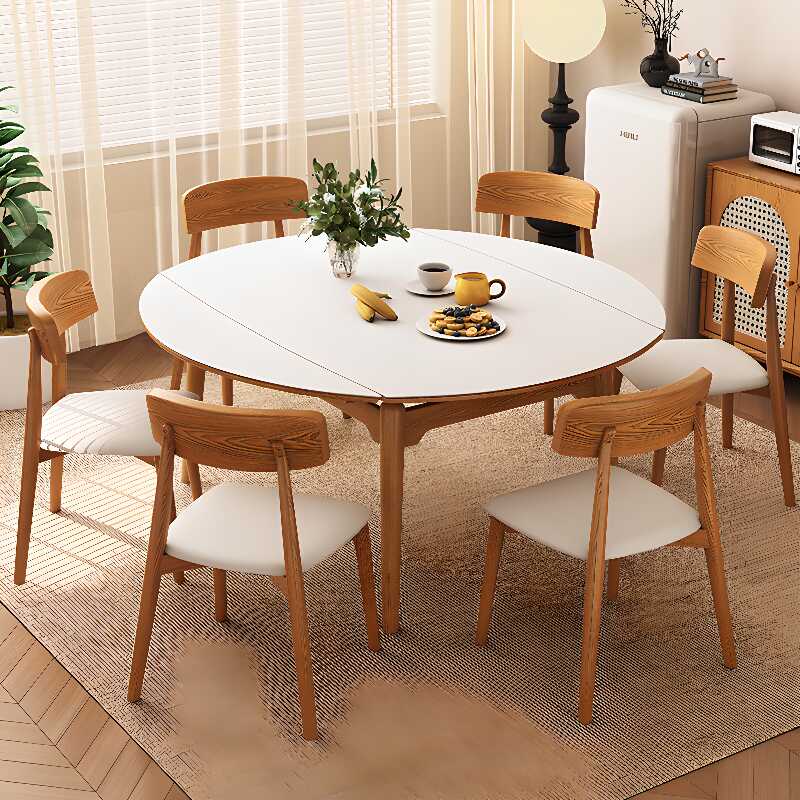 Nordic Dining Table Set with Variable-sized for 4/6 Chairs/Dining Table for 2