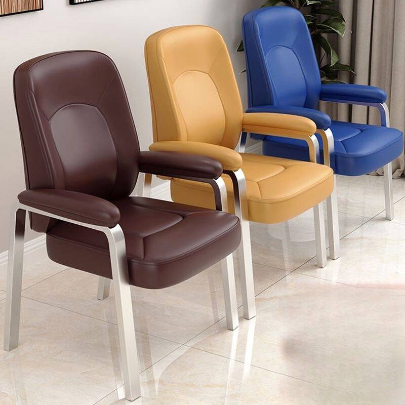 Simplistic Solid Colour Accent Chair with Tight Back and Multicolour Upholstery Including Armrest