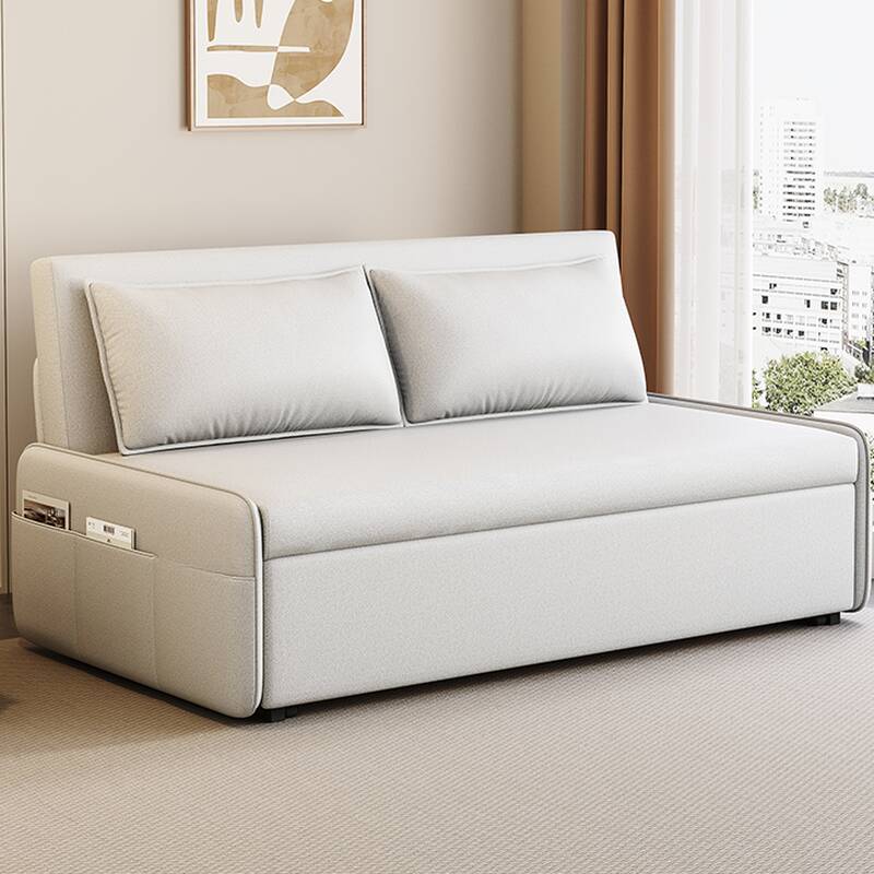 Simple Rainproof Sponge Twin Size/Queen Size/Full XL Size Futon Day Bed/Chaise Futon with 2 Pillows/1 Pillow and Pillow Back for 2/Single Seat/for 3